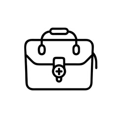Icon of a doctorchest / first aid kit