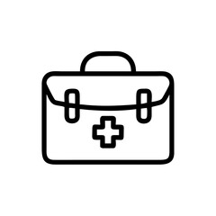Icon of a doctorchest / first aid kit