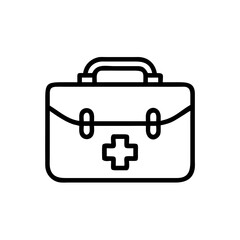 Icon of a doctorchest / first aid kit