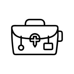 Icon of a doctorchest / first aid kit