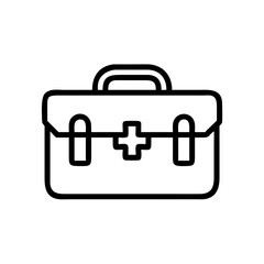 Icon of a doctorchest / first aid kit