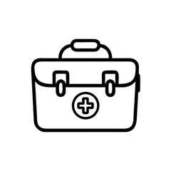 Icon of a doctorchest / first aid kit