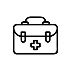 Icon of a doctorchest / first aid kit