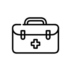 Icon of a doctorchest / first aid kit