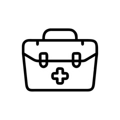 Icon of a doctorchest / first aid kit