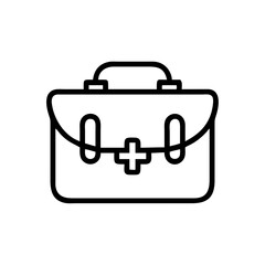 Icon of a doctorchest / first aid kit