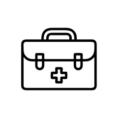 Icon of a doctorchest / first aid kit