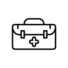Icon of a doctorchest / first aid kit