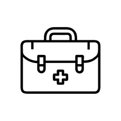 Icon of a doctorchest / first aid kit