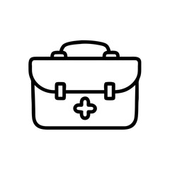 Icon of a doctorchest / first aid kit