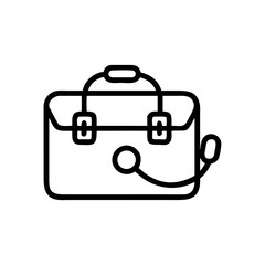 Icon of a doctorchest / first aid kit