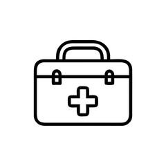 Icon of a doctorchest / first aid kit