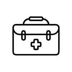 Icon of a doctorchest / first aid kit