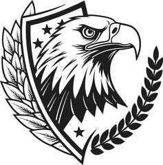 Obraz premium Eagle tattoo design.