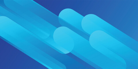 Abstract blue background with diagonal lines. Dynamic shapes composition. vector eps10