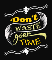 T-shirt design in illustration