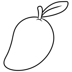 mango vector icon
