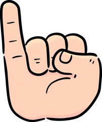 Illustration of hand
