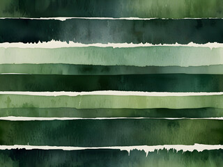 Obraz premium Green palette, Large collection of watercolor paint swatches forming a gradient, ideal for graphic design projects needing a touch of elegance and sophistication