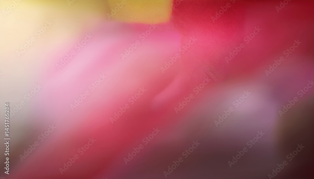 Poster soft colorful bokeh background with warm red pink yellow gradient for new year web design, print tem