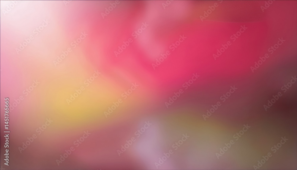 Aufkleber soft colorful bokeh background with warm red pink yellow gradient for new year web design, print tem