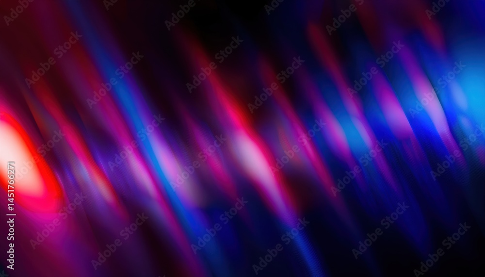 Poster vibrant abstract neon light streaks in red blue and purple for web design print media branding background digital artwork or motion graphic resource

