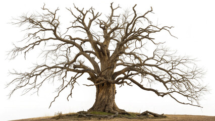 "Wicked Roots: A Spooky Tree Silhouette"