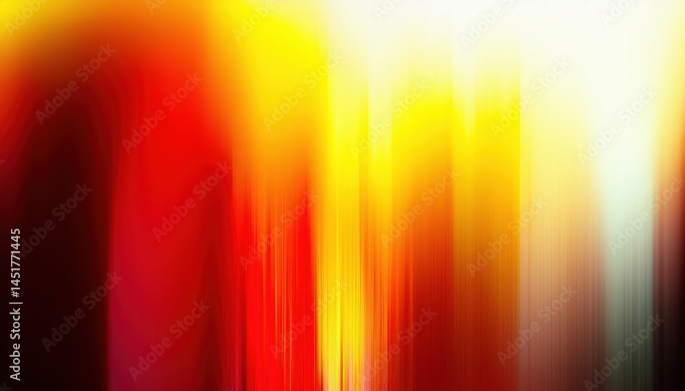 Leinwandbilder vibrant vertical light streaks in red yellow and white abstract background for new year web design branding posters digital art and print graphics

