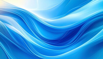 Obraz premium Abstract liquid blue with soft and fluid texture background