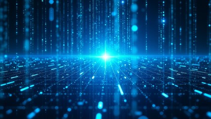 Technology photosensitive line landscape