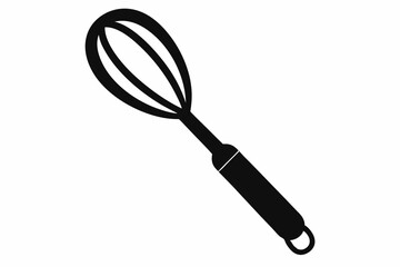 Rug Beater Silhouette Vector Illustration 