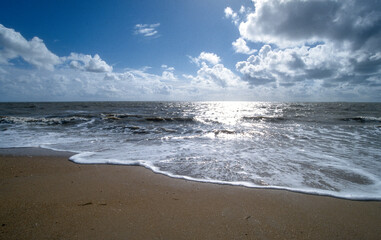 plage de sable, Vendée, 85, France