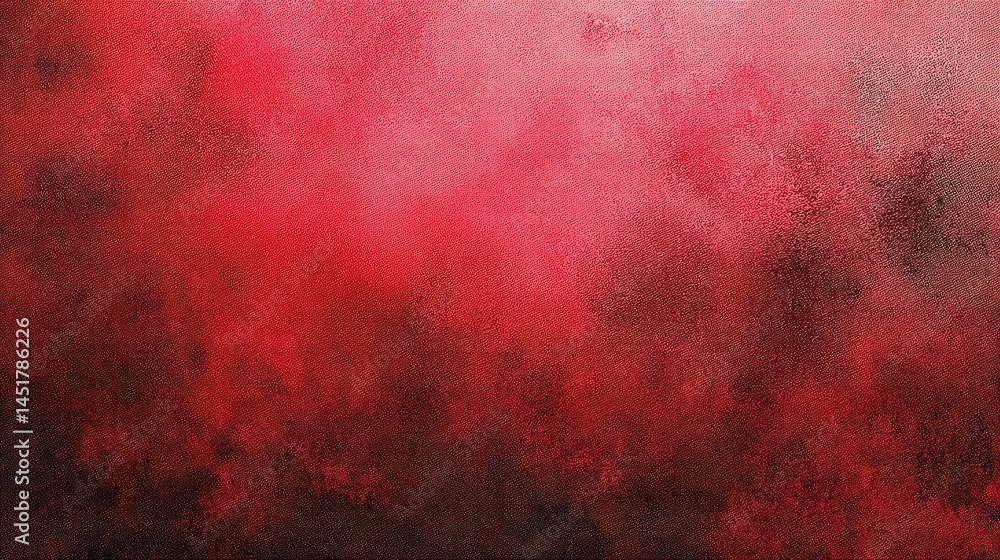 Poster abstract red gradient texture with faint noise and depth