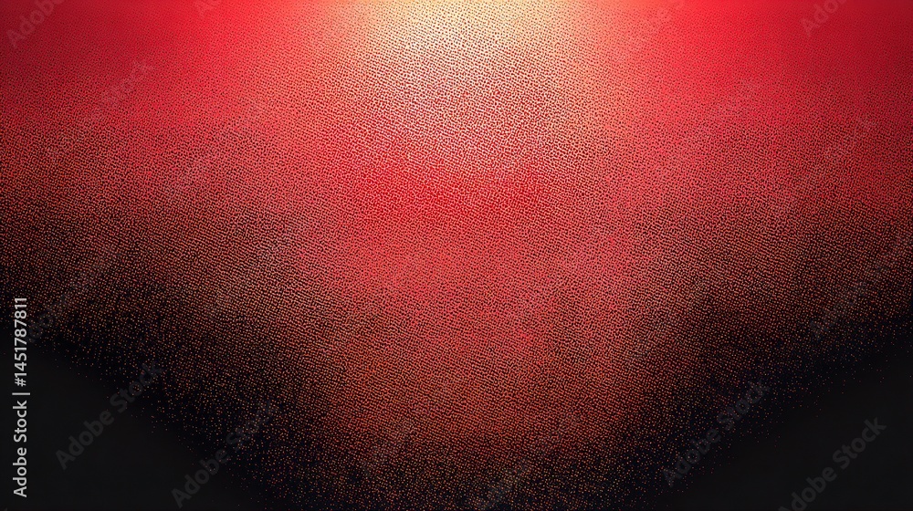 Aufkleber Bold Red Abstract Gradient Texture with Faint Noise Elements