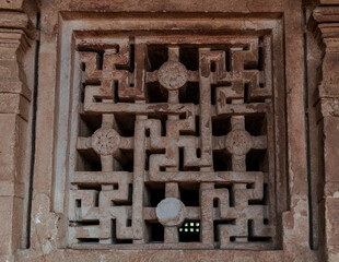 The Durga Temple is an early 8th-century Hindu temple located in Aihole, Karnataka, India.