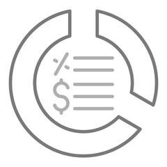 Obraz premium Pie chart Icon