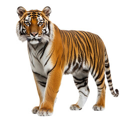 Fototapeta premium A tiger isolated on transparent background