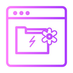 cache gradient icon © wahyu