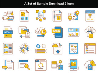Download Icon Sets: File & Data Transfer Graphics