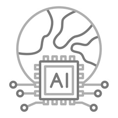 Ai world Icon