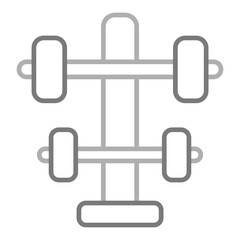 Fototapeta premium Barbell Icon