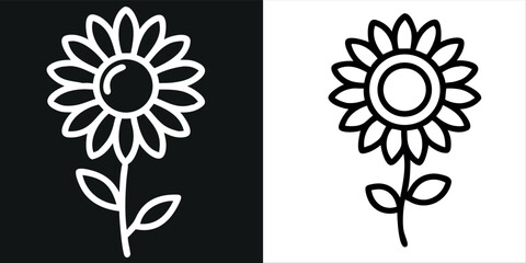 Sunflower vector