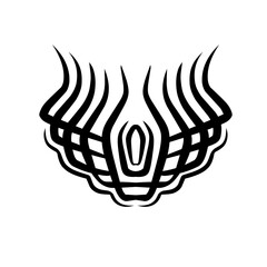 Abstract noir gradient background with nuanced shadow for artistic design