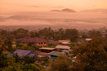 THAILAND NAN PUA VILLAGE LANDSCAPE
