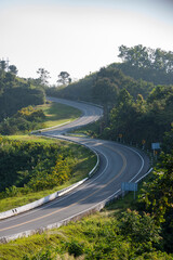 THAILAND NAN BAN YOT DOI PASS NUMBER 3 ROAD