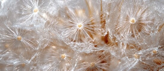 Delicate Seed Heads Close-Up, Nature, Texture