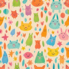 Abstract colorful wallpaper and design