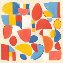 Abstract colorful wallpaper and design