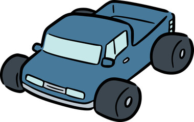 Illustration of pickup truck
