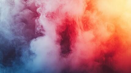 Red white smoke swirling white background abstract motion art color contrast creative texture mystery energy surreal concept minimal design fluid